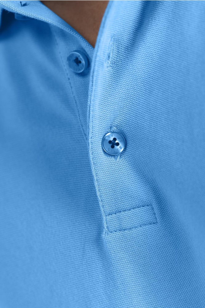 PIQUE POLO MET STREEPDETAILS 46115400 5300